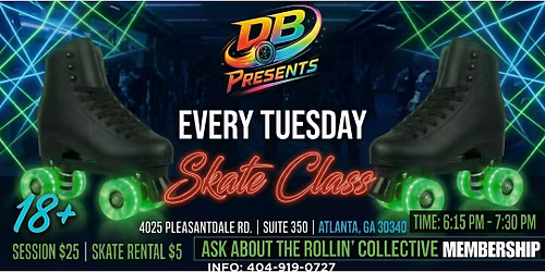 DB Presents ... Rollin' 101 Beginner Skate Class