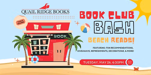 Book Club Bash: Beach Reads!