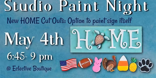 HOME Sign new  cut outs