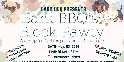 Bark BBQ's Block Pawty