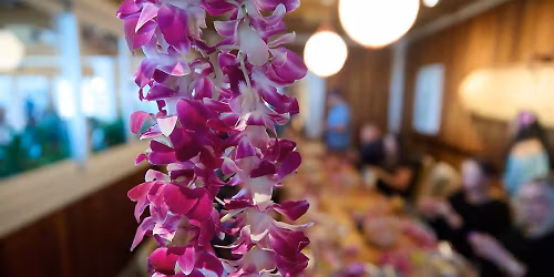 Lei Making Workshop at Duke's Huntington Beach
