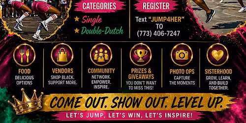 Queens In Motion Presents: 6th Annual Jump For Her Jump-Rope Competition