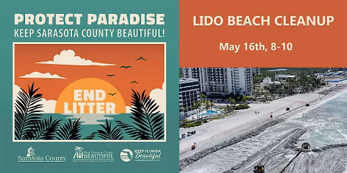 LIDO BEACH : CLEANUP OPPORTUNITY