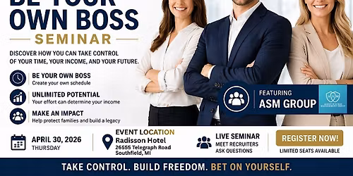 Detroit Be Your Own Boss Seminar