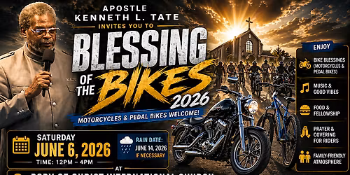 BLESSING OF THE  BIKES!