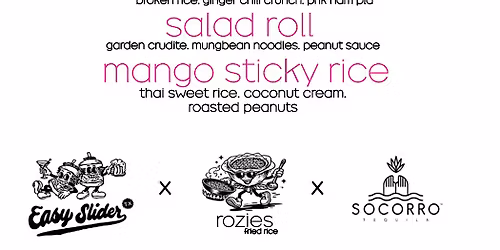 Pop-Up: Rozies Fried Rice Sponsored by Socorro Tequila