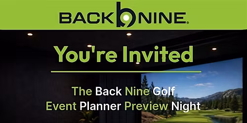 An Exclusive First Look: The Back Nine Golf Planner Preview Night