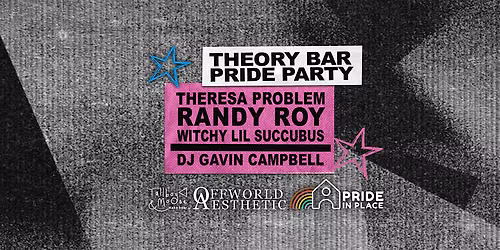 Theory Bar Pride Party — Theory Bar