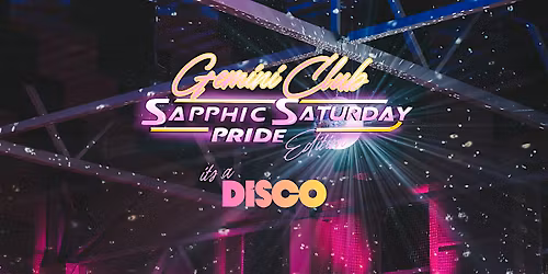 Gemini Club: Sapphic Pride Disco Event