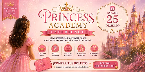 Princess Academy Experience \u2013 Edici\u00f3n Dallas | Evento Madre e Hija
