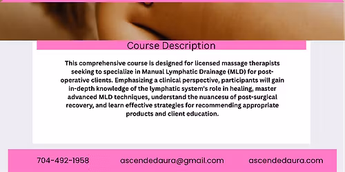 Advanced Post-Surgical Healing with MLD Mastery