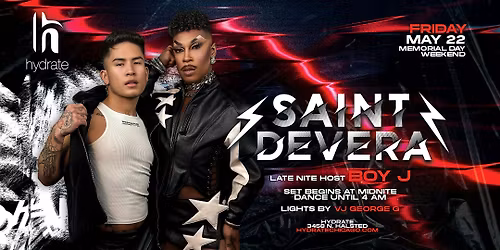 Saint Live at Hydrate | Memorial Day Weekend