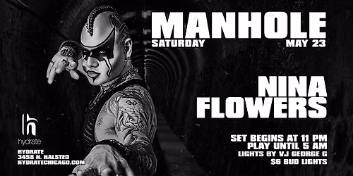 Nina Flowers at Manhole | Memorial Day Weekend