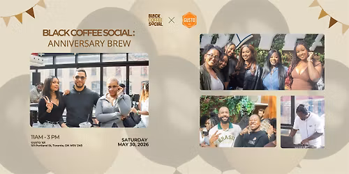 Black Coffee Social: Anniversary Brew