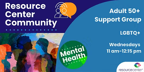Adult 50+ Support Group (LGBTQ+)