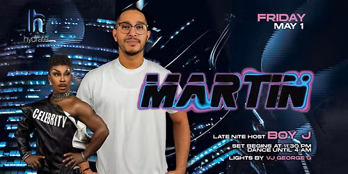 Martin Live at Hydrate