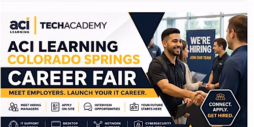 ACI Learning Colorado Springs Career Fair: Meet Employers Hiring IT Talent