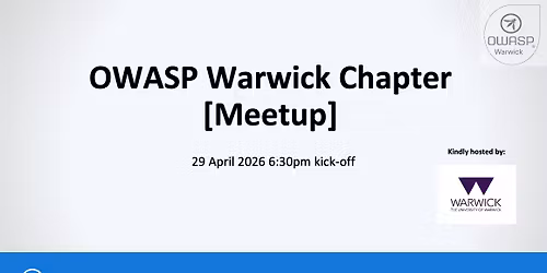 OWASP Warwick Meetup