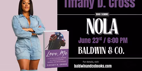 Tiffany Cross Author Talk and Book Signing