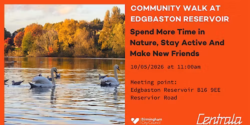 Community Walk at Edgbaston Reservoir