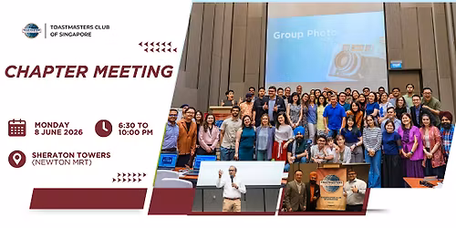 Discover Public Speaking with Toastmasters @ Sheraton Towers
