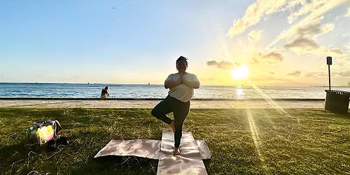 Golden Hour Ocean Yoga \u2013 Waikiki Sunset Experience