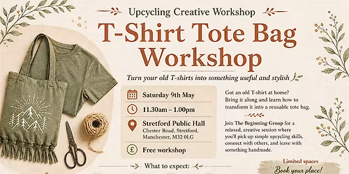Upcycle T-shirt Tote Bag