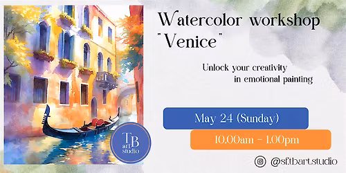 Watercolor Painting Workshop - Venice