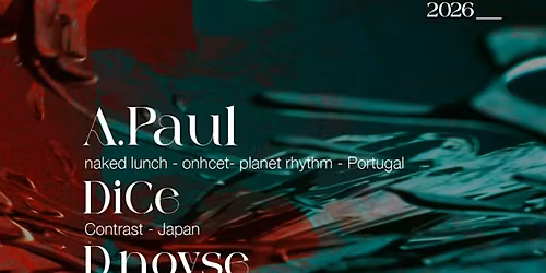 Amsterdam Techno Sessions w\/ A.Paul (ONHCET- NAKED LUNCH) PT