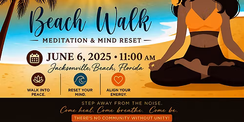 Unity Hikers Alabama Presents: Beach Walk, Meditation & Mind Reset