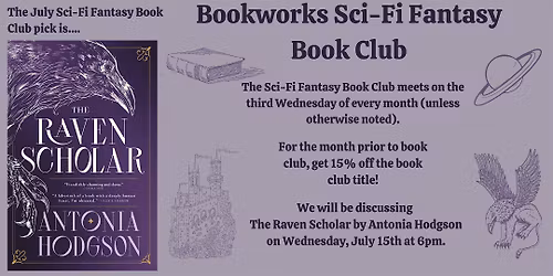 July Sci-Fi Fantasy Book Club