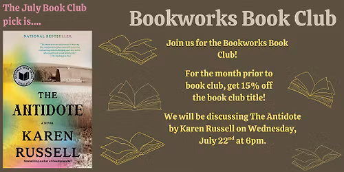 July Bookworks Book Club