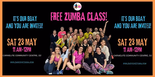Free Zumba Class \u2013 You\u2019re invited