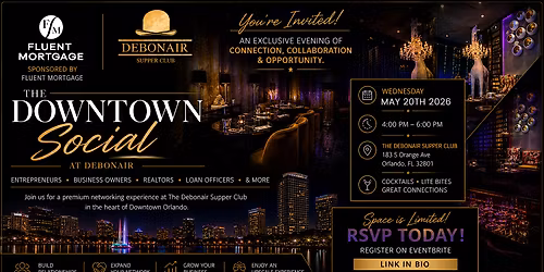 The Downtown Social - A Networking Experience at Debonair