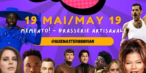 The Big Gay Quiz with Quiz Master Brian