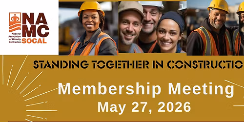 Membership Meeting - May 2026