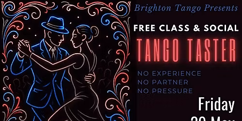 Tango Taster \u2014 FREE Class & Social