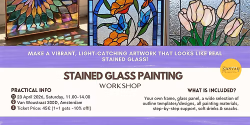 Stained Glass Painting Workshop