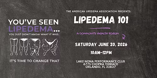 Lipedema 101: A Community Health Forum