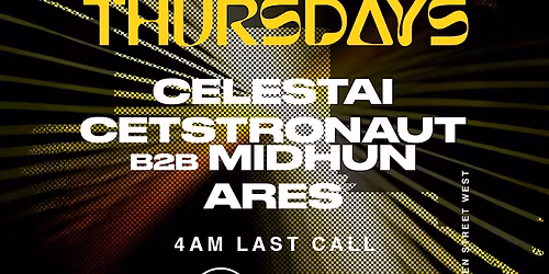 THC Presents: Thursdays (Weekly) 4AM LAST CALL!