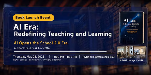 Book Launch Event: AI Era: Redefining Teaching and Learning