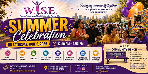 3rd Annual W.I.S.E. Summer Celebration