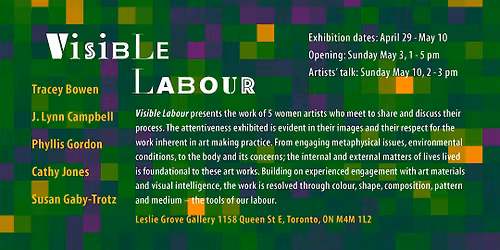 Visible Labour - Group Show Featuring Five Women Artists