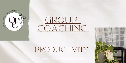 Group Coaching for Productivity
