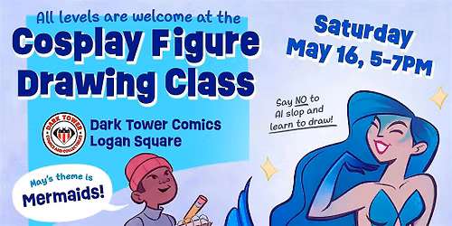 Cosplay Figure Drawing Class with Eli Estrella P\u00e9rez @Dark Tower Comics