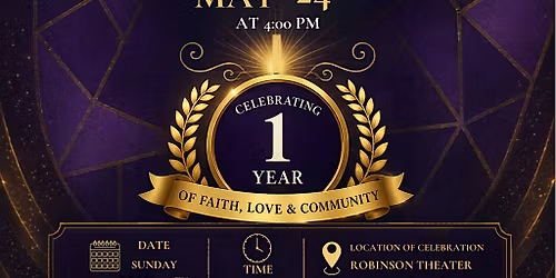 Foundation Ministries 1-Year Church Anniversary Celebration \u2728