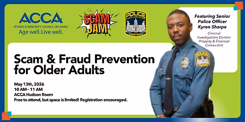 Scam & Fraud Prevention for Older Adults with ACCPD