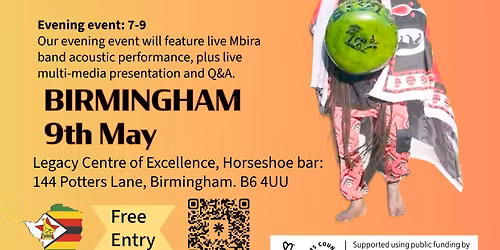 Mbira Music of Zimbabwe, workshops and performance