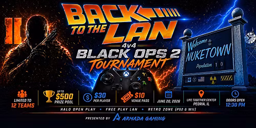 Back To The LAN | Black Ops 2 4v4 tournament