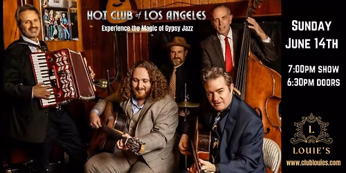 Hot Club of Los Angeles- Experience the Magic of Gypsy Jazz